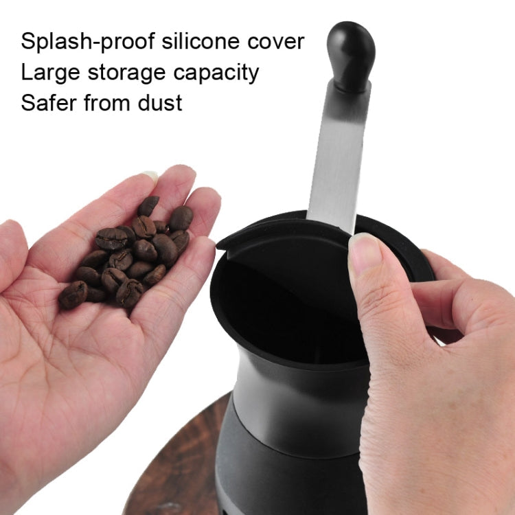 Hand Shaking Coffee Grinding Bean Machine Home Portable Coffee Machine(Black)