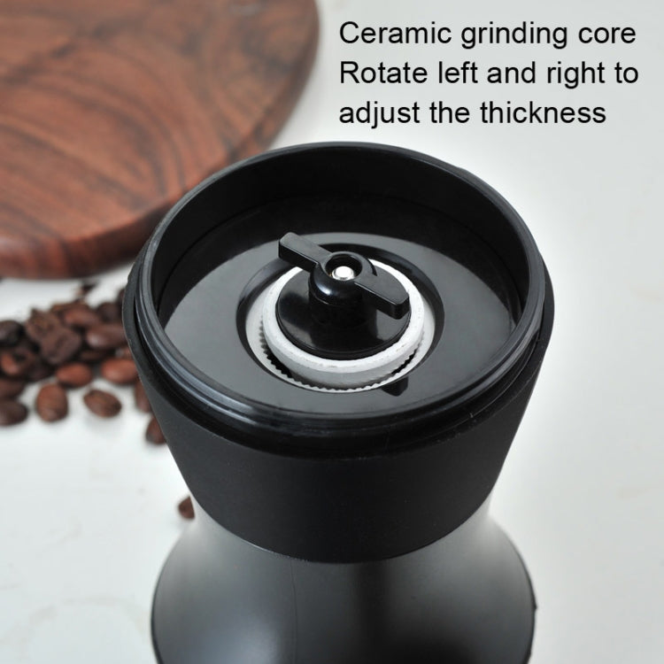 Hand Shaking Coffee Grinding Bean Machine Home Portable Coffee Machine(Black)