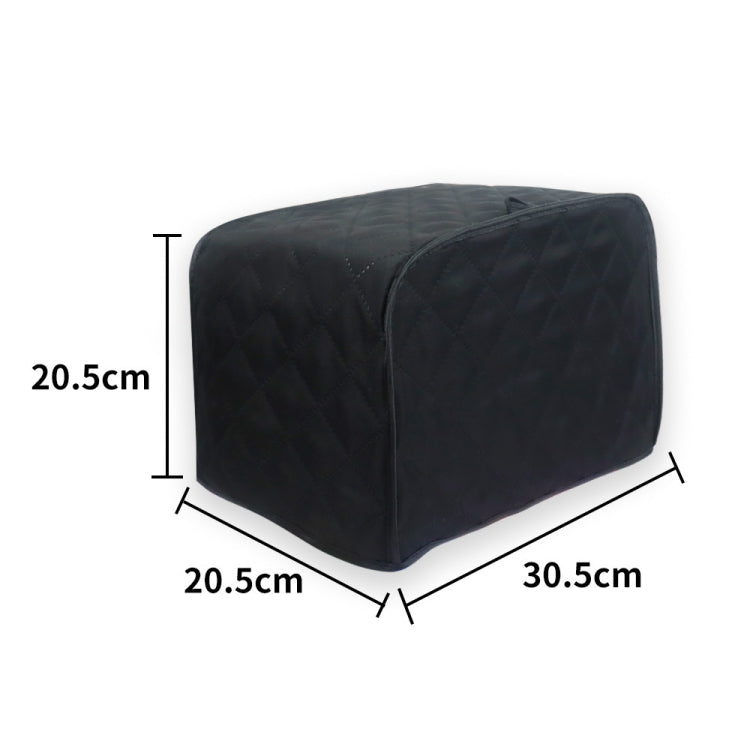 Home Bread Maker Polyester Dust Cover, Size: Small(Dark Brown)