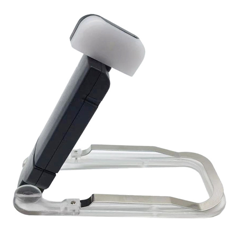 USB Charging LED Dimmable Portable Bookmark Light(Black)