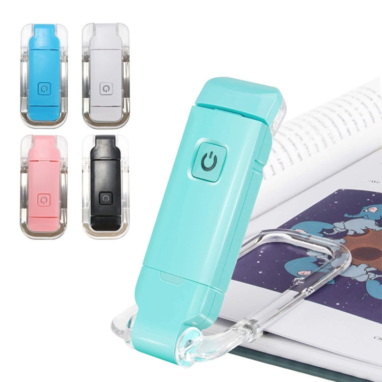USB Charging LED Dimmable Portable Bookmark Light(White)