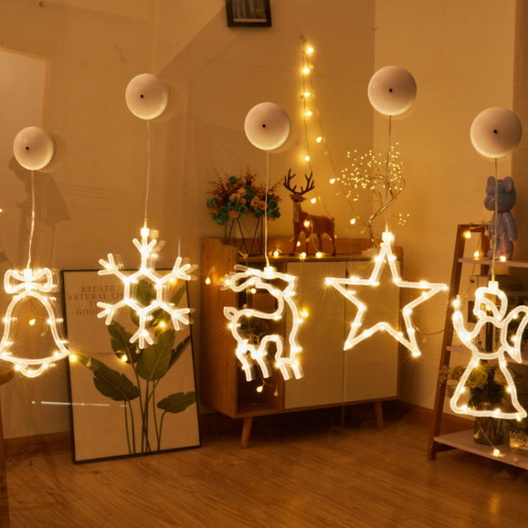 Christmas Decoration LED Sucker Festive Atmosphere Hanging Light(Trees)