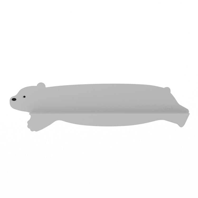 Kitchen Sink Splash Resistant Countertop Silicone Baffle(Gray)