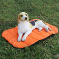 Pet Outdoor Waterproof Cushion Camping Cats And Dog Sleeping Pad, Size: Small 80x70cm(Orange)