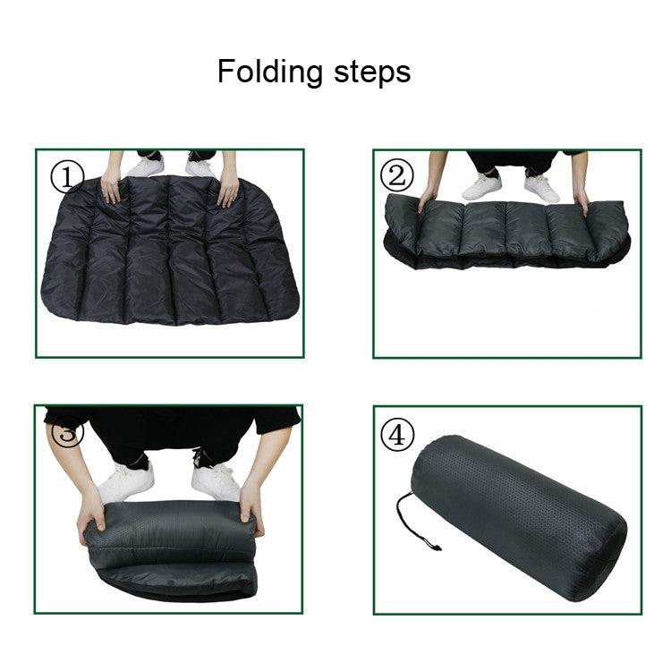 Pet Outdoor Waterproof Cushion Camping Cats And Dog Sleeping Pad, Size: Small 80x70cm(Orange)