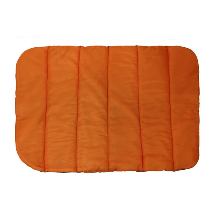 Pet Outdoor Waterproof Cushion Camping Cats And Dog Sleeping Pad, Size: Large 110x76cm(Orange)