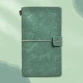 A6  Retro Lace Carved Girls Hand Ledger Diary With 3 Separate Inner Pages(Dark Green)