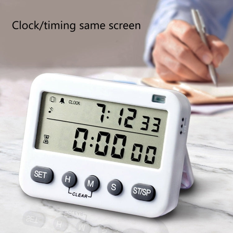 YS-218 Digital Timer 99-Hour Positive Countdown Reminder, Style: With Vibration