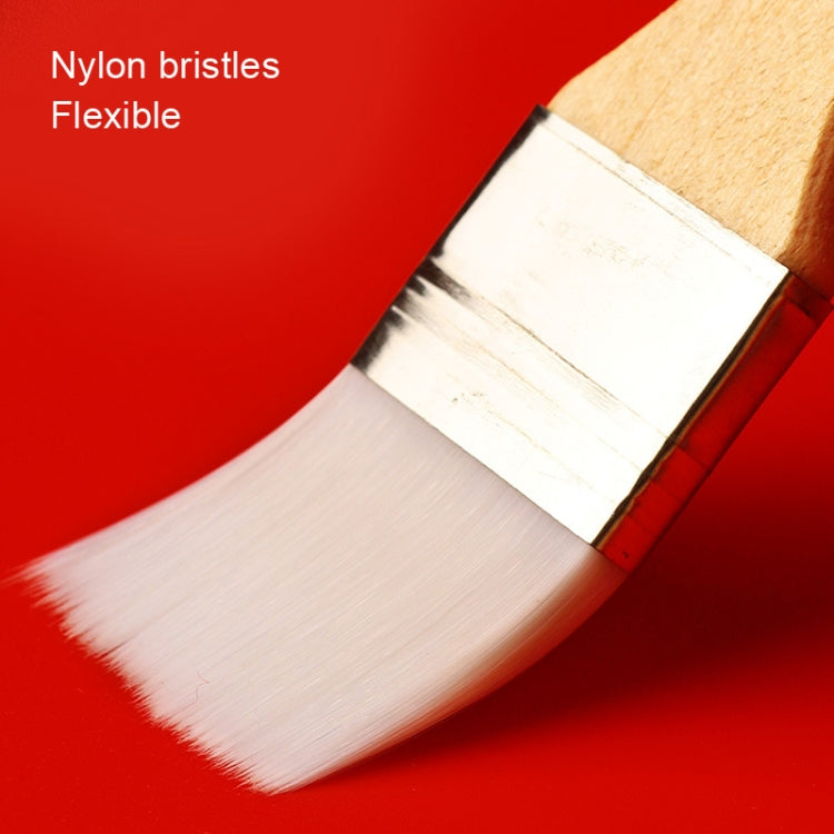 12 PCS / Set Weizhuang S878 No.1-12 Nylon Oil Painting Board Brush Barbecue Paint Brush