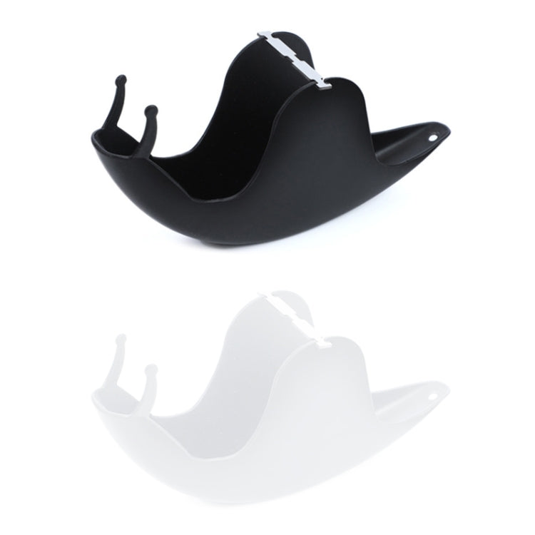 Snail Shape Mosquito Coil Tray Fireproof Mosquito Coil Rack(Black)