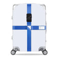 Luggage Reinforcement Straps Fixed Protective Rope With Combination Lock, Color: Customs Lock Blue