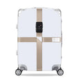 Luggage Reinforcement Straps Fixed Protective Rope With Combination Lock, Color: Customs Lock Khaki