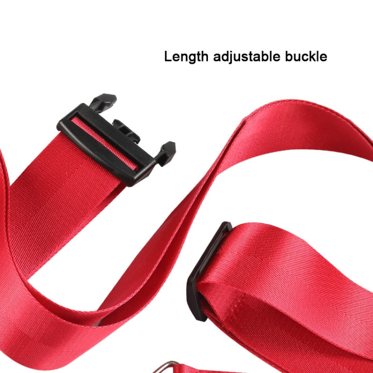 Luggage Reinforcement Straps Fixed Protective Rope With Combination Lock, Color: Rainbow