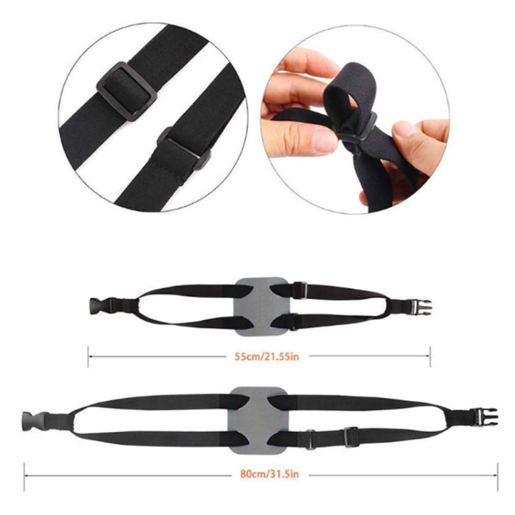 Multifunctional Luggage Cross Elastic Strap(Black)
