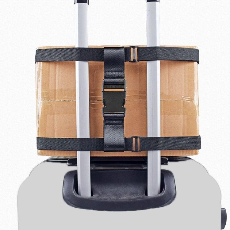Multifunctional Luggage Cross Elastic Strap(Black)