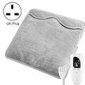 60W  Electric Feet Warmer For Women Men Pad Heating Blanket UK Plug 240V(Silver Gray)
