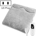 60W  Electric Feet Warmer For Women Men Pad Heating Blanket US Plug 120V(Silver Gray)