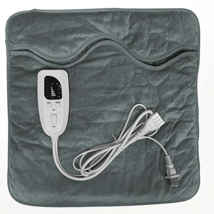 60W  Electric Feet Warmer For Women Men Pad Heating Blanket AU Plug 240V(Dark Gray)