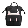 Maternity Bottle Diaper Storage Large Capacity Backpack Mummy Bag(Black)