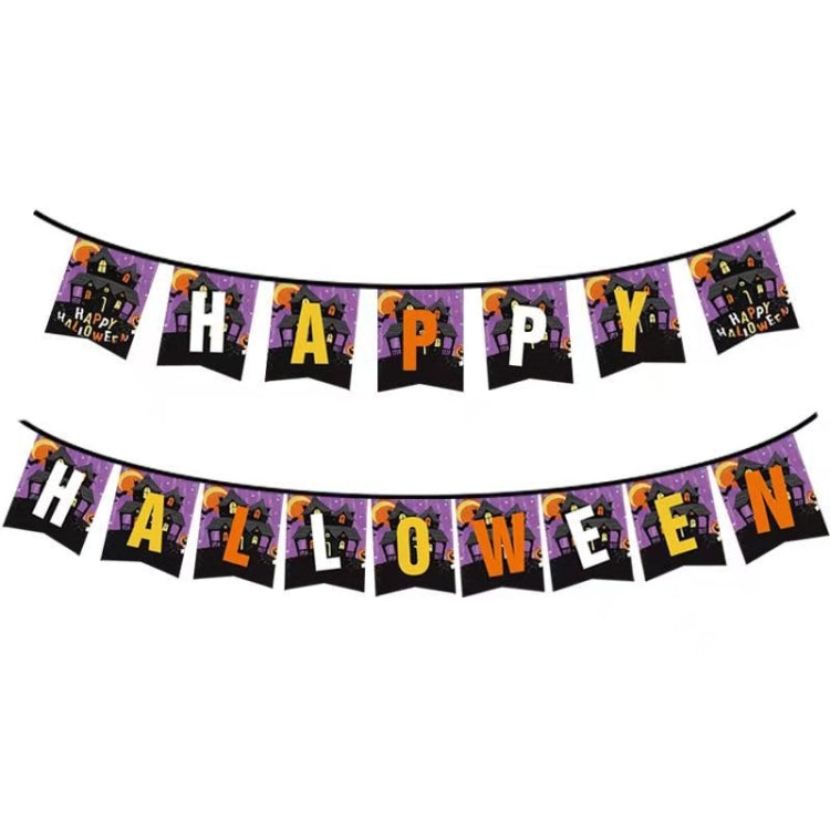 9 In 1 Halloween Props Cup Plate Party Atmosphere Arrangement Supplies(10 People Suit)