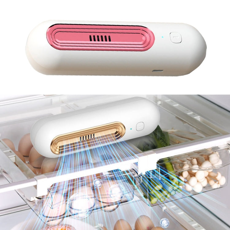 HX-889 Sterilization Deodorant Fruit And Vegetable Preservation Home Clothing Cabinet Purifier(Rose Red)