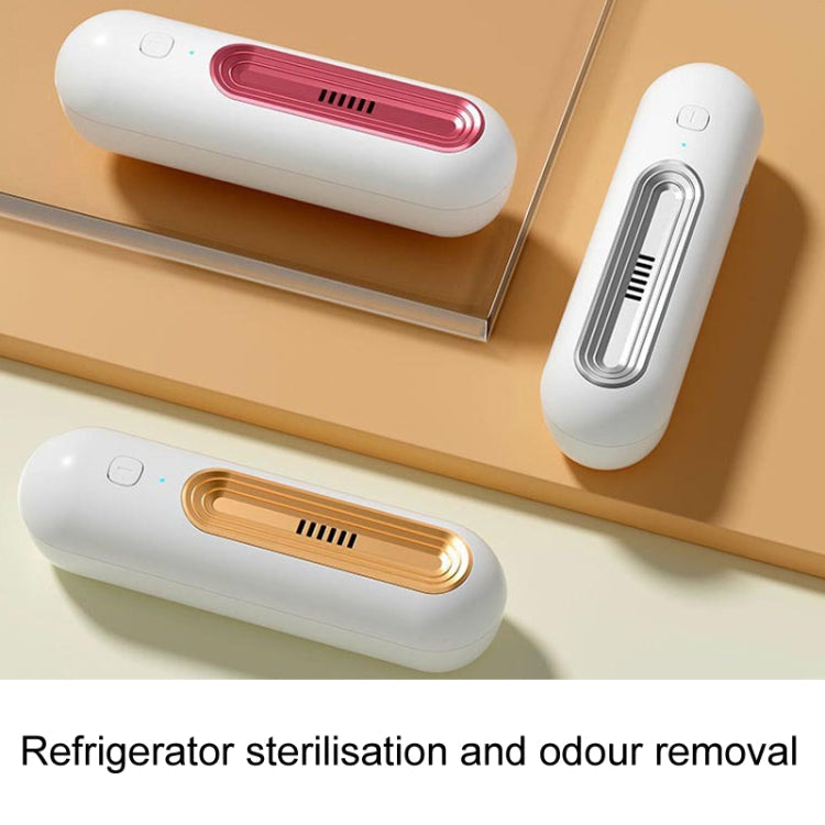 HX-889 Sterilization Deodorant Fruit And Vegetable Preservation Home Clothing Cabinet Purifier(Rose Red)