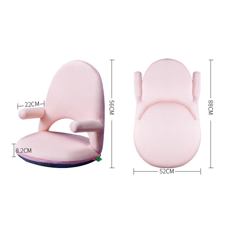 42-speed Adjustable Nursing Chair Folding Backrest Lumbar Support(Gray)