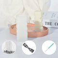 Geometric Scented Candle Silicone Mold, Specification: LZ-387+Tool Set