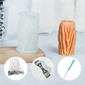 Geometric Scented Candle Silicone Mold, Specification: LZ-389+Tool Set