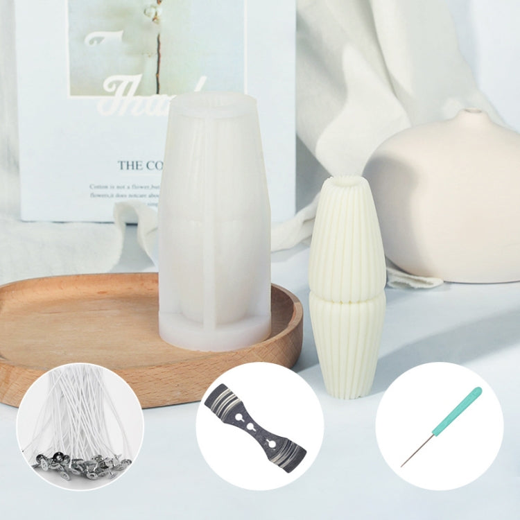 Geometric Scented Candle Silicone Mold, Specification: LZ-388+Tool Set