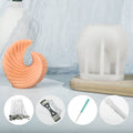 Geometric Scented Candle Silicone Mold, Specification: LZ-402+Tool Set