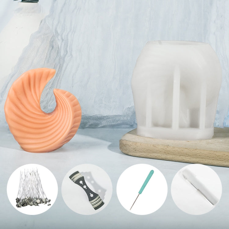 Geometric Scented Candle Silicone Mold, Specification: LZ-402+Tool Set