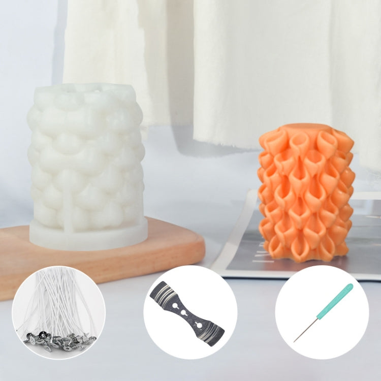 Geometric Scented Candle Silicone Mold, Specification: LZ-399+Tool Set