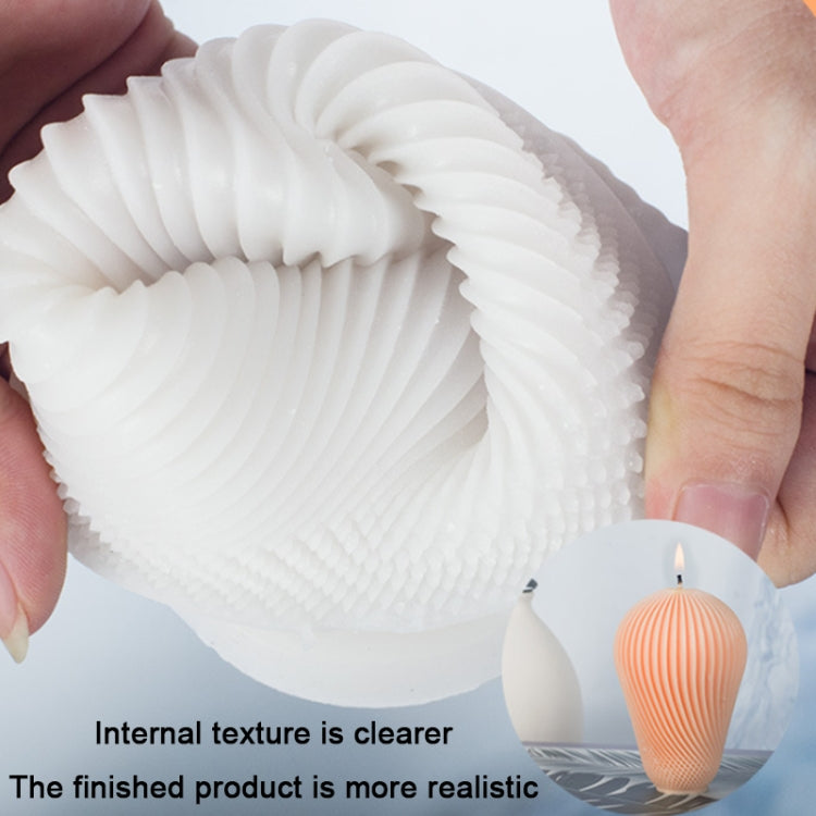 Geometric Scented Candle Silicone Mold, Specification: LZ-406+Tool Set