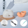 Geometric Scented Candle Silicone Mold, Specification: LZ-411+Tool Set