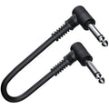 Single Block Audio Instrument Electric Guitar Effect Line, Cable Length: 30cm(Black)