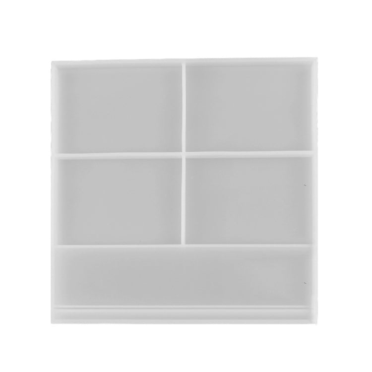 Heart-shaped Square Photo Frame Display DIY Silicone Mould, Spec: L (Square)