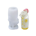 Christmas DIY Scented Candle Silicone Mold, Color: White(SD-64)