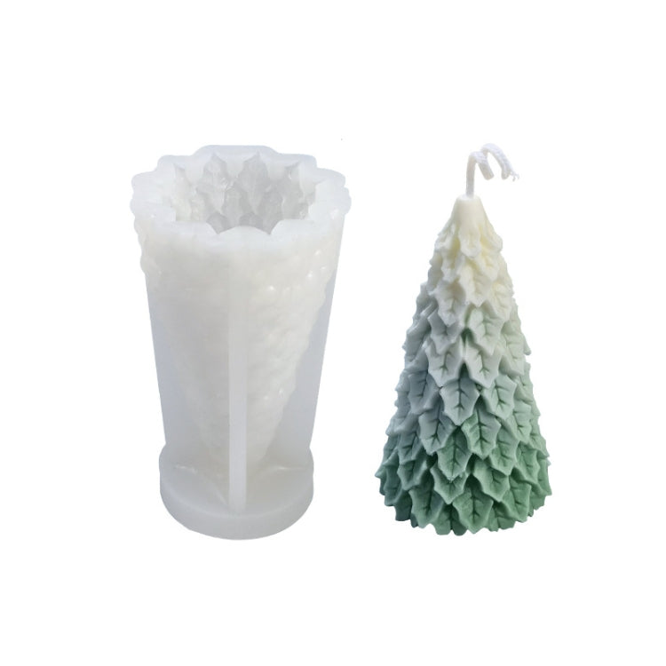 Christmas DIY Scented Candle Silicone Mold, Color: White(SD-66)