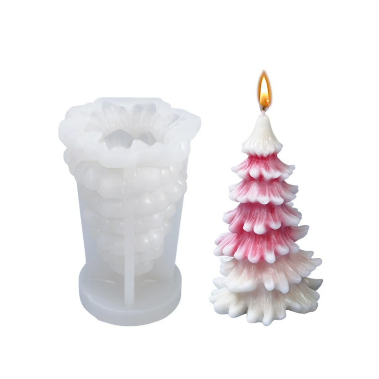 Christmas DIY Scented Candle Silicone Mold, Color: White(SD-72)