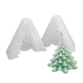 Christmas DIY Scented Candle Silicone Mold, Color: White(SD-76)