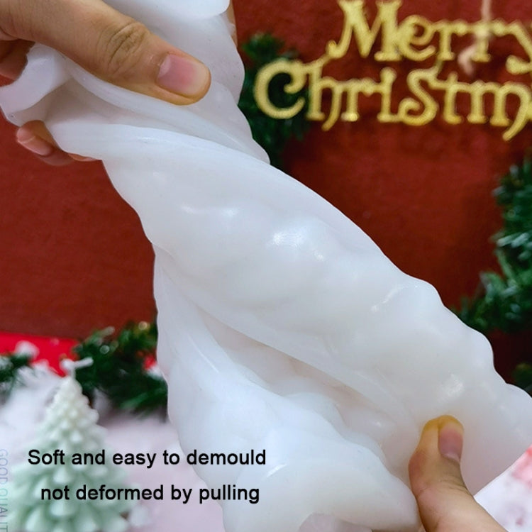 Christmas DIY Scented Candle Silicone Mold, Color: White(SX-LZ-304)