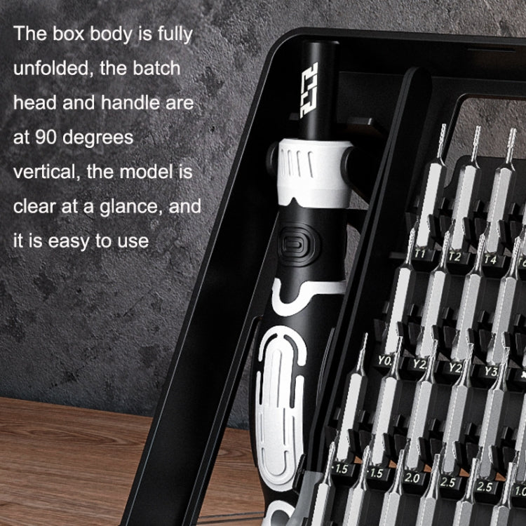 JAKEMY JM-8189 32 In 1 Cross Screwdriver Tool Set Computer Phone Repair Tool(Black)