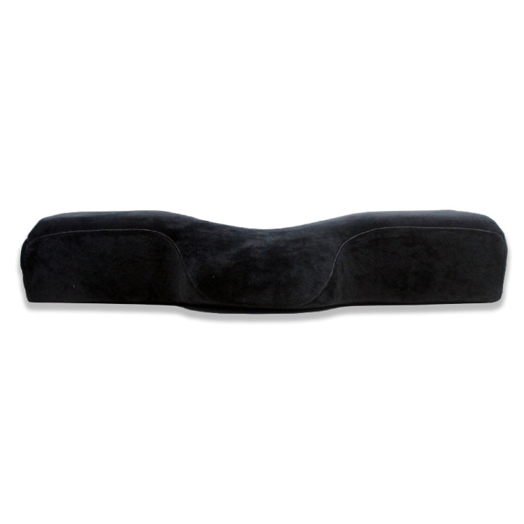 Eyelash Pillow Slow Rebound Memory Foam Pillow, Dimensions: 60x34x12 cm(Black)