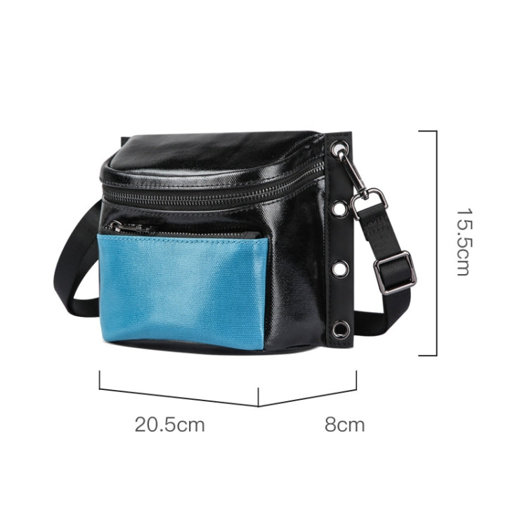 Bopai 11-87361 Outdoor Waterproof Adjustable Single-shoulder Messenger Bag(Black)