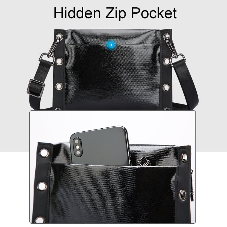 Bopai 11-87361 Outdoor Waterproof Adjustable Single-shoulder Messenger Bag(Black)