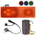 Winter Outdoor Camping Smart Portable Heating Sleeping Pad(Orange Red)