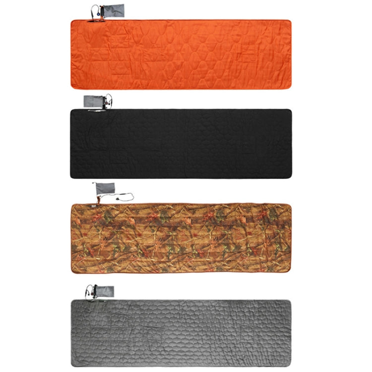 Winter Outdoor Camping Smart Portable Heating Sleeping Pad(Orange Red)