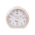 Cute Children Small Alarm Clock Bedside Night Light Clock(A306 Beige)