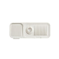 Faucet Silicone Draining Mat Anti-splash Kitchen Sink Non-slip Soap Mat, Size: Large(Beige)